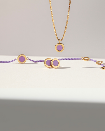 Lavender ocean collection jewelry