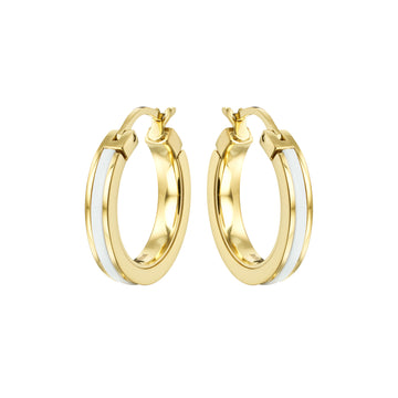 WEWA SINGLE WHITE HOOPS