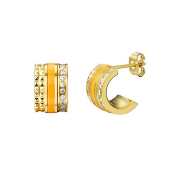 WEWA TUBE ORANGE WITH ZIRCONIA HOOPS