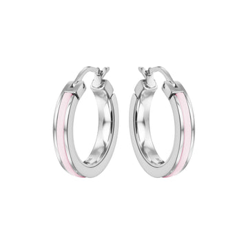 WEWA SINGLE LIGHT PINK HOOPS