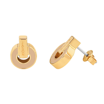 BEIGE CHIP EARRINGS