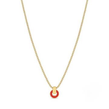NEREIDA RED CHIP NECKLACE