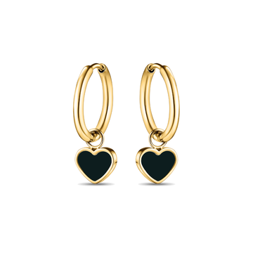 BLACK CHIP HOOPS  AMARE COLLECTION