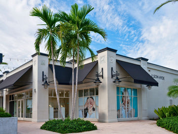 A wide-angle, exterior shot of the Jason Hyde storefront