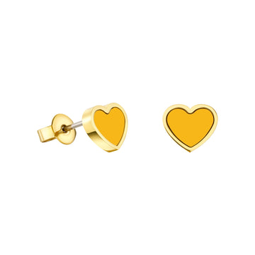 AMARE YELLOW SPECTRA CHIP EARRINGS