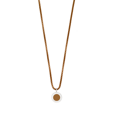 NUTSHELL CHAIN NUTSHELL CHIP NECKLACE