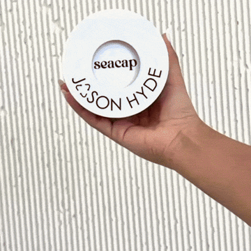 GIF video of a tutorial on changing the chips on the SeaCap bangle