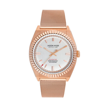 #UNO ROSE GOLD IP 40MM WATCH