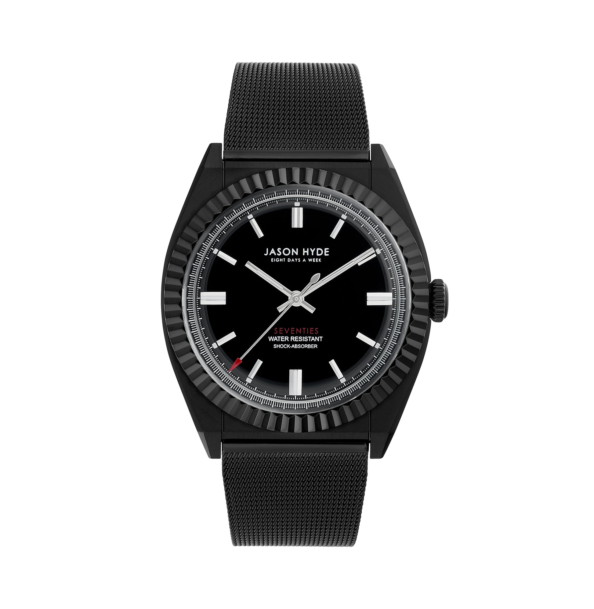 SEVENTIES BLACK #UNO 40MM WATCH