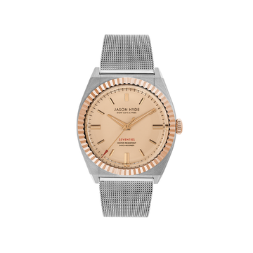 36MM WATCH BEIGE DIAL - MESH STRAP