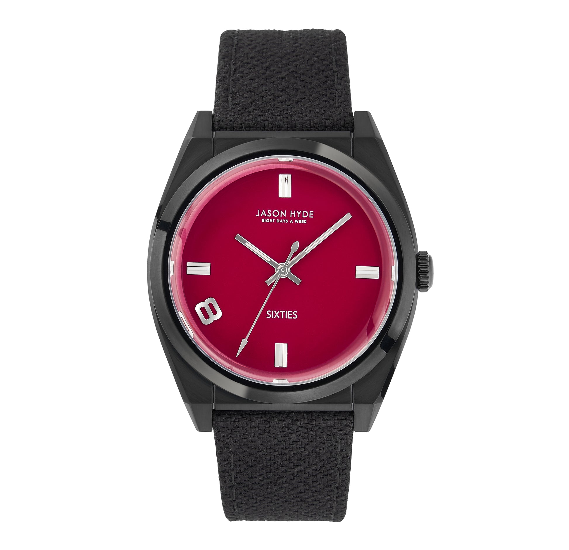 BLACK IP 42 MM WATCH