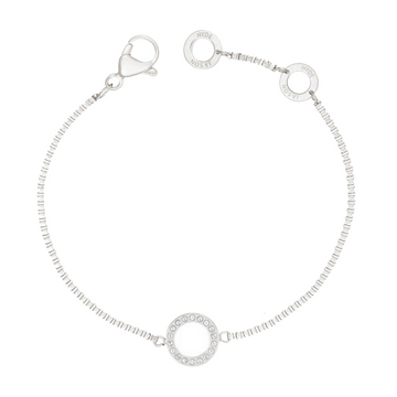 OCEAN WHITE CHIP WITH ZIRCONIA BRACELET