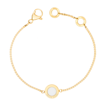WHITE CHIP BRACELET