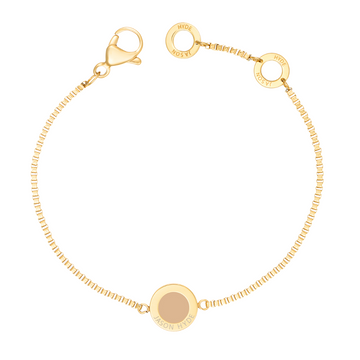 BEIGE CHIP BRACELET