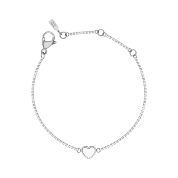 WHITE CHIP BRACELET