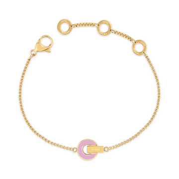 NEREIDA FONDANT PINK CHIP BRACELET