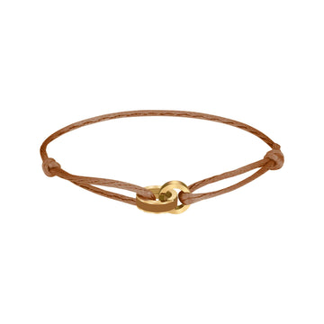 NUTSHELL CORD NUTSHELL CHIP BRACELET
