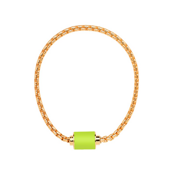 LIME GREEN CHIP MAGNET