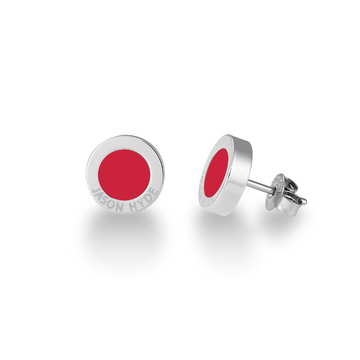 RED CHIP EARRINGS