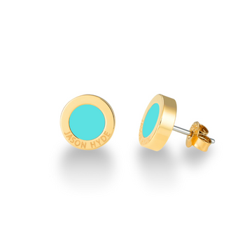 TURQUOISE CHIP EARRINGS
