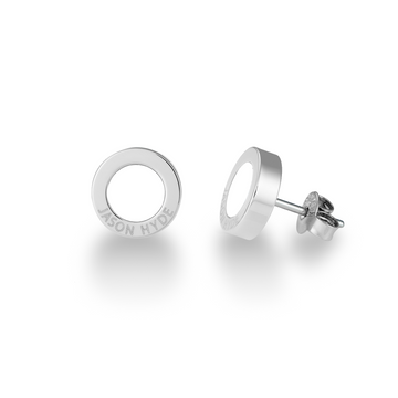 WHITE CHIP EARRINGS