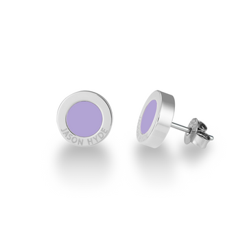 LAVENDER CHIP EARRINGS