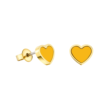 AMARE YELLOW SPECTRA CHIP EARRINGS