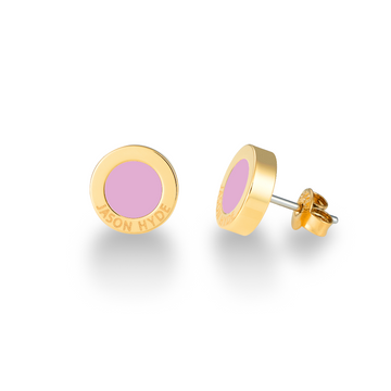 FONDANT PINK CHIP EARRINGS