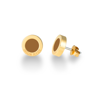NUTSHELL CHIP EARRINGS