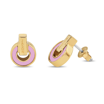 FONDANT PINK CHIP EARRINGS