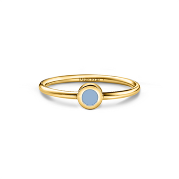 POWDER BLUE CHIP SINGLE RING