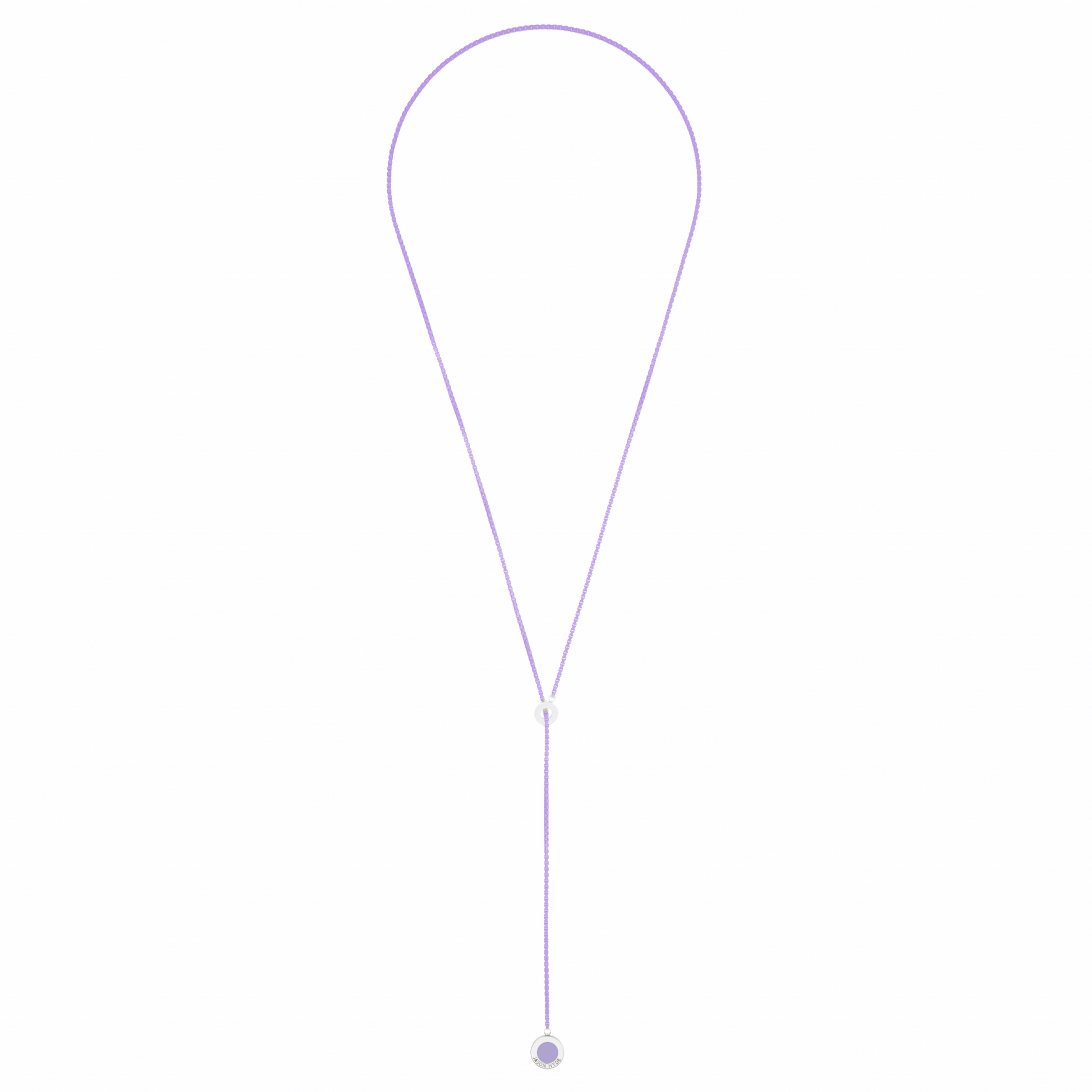 LAVENDER CHAIN LAVENDER CHIP LARIAT
