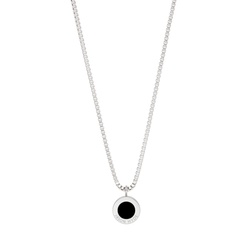 BLACK CHIP NECKLACE