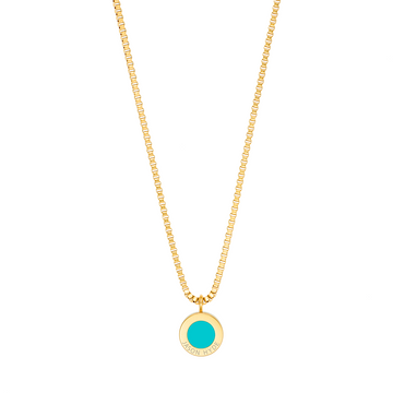 OCEAN TURQUOISE CHIP NECKLACE