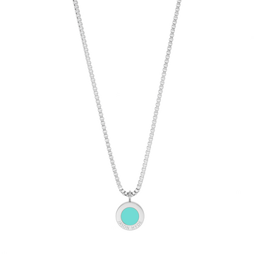 TURQUOISE CHIP NECKLACE