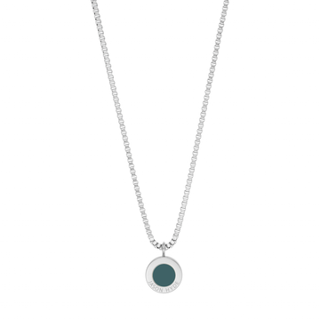 GREEN CHIP NECKLACE