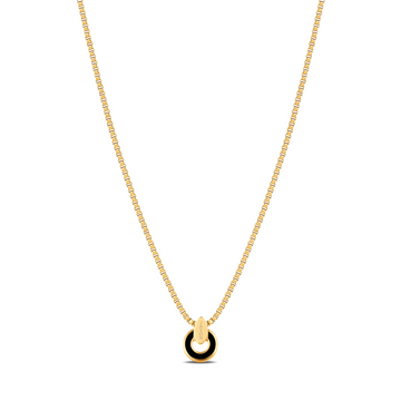 NEREIDA BLACK CHIP NECKLACE
