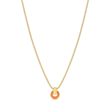 NEREIDA ORANGE CHIP NECKLACE