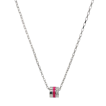 WEWA TUBE RASPBERRY CHIP NECKLACE