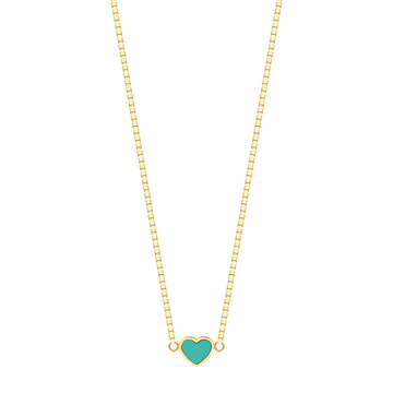 AMARE TURQUOISE CHIP NECKLACE