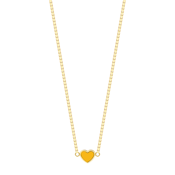 AMARE SPECTRA YELLOW CHIP NECKLACE