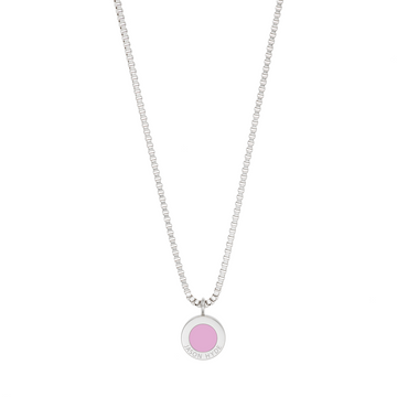 FONDANT PINK CHIP NECKLACE
