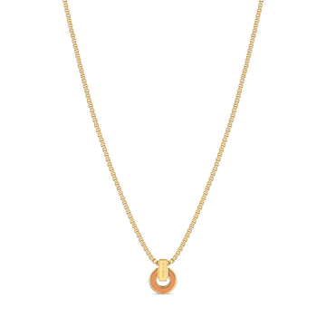 NEREIDA APRICOT CRUSH CHIP NECKLACE