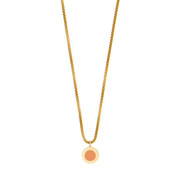 OCEAN APRICOT CRUSH CHAIN APRICOT CRUSH CHIP NECKLACE