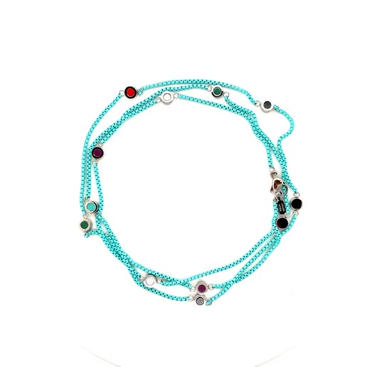 SAUTOIR MULTICOLOR CHIPS NECKLACE