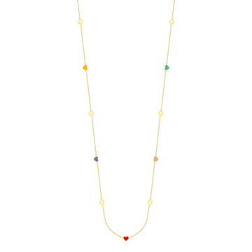 SAUTOIR WITH  MULTICOLOR CHIPS