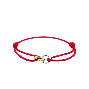 Red Sayna Cord bracelet by Jason Hyde