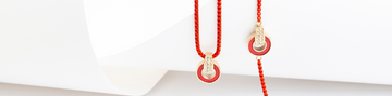 black chip necklace with zirconia nereida collection