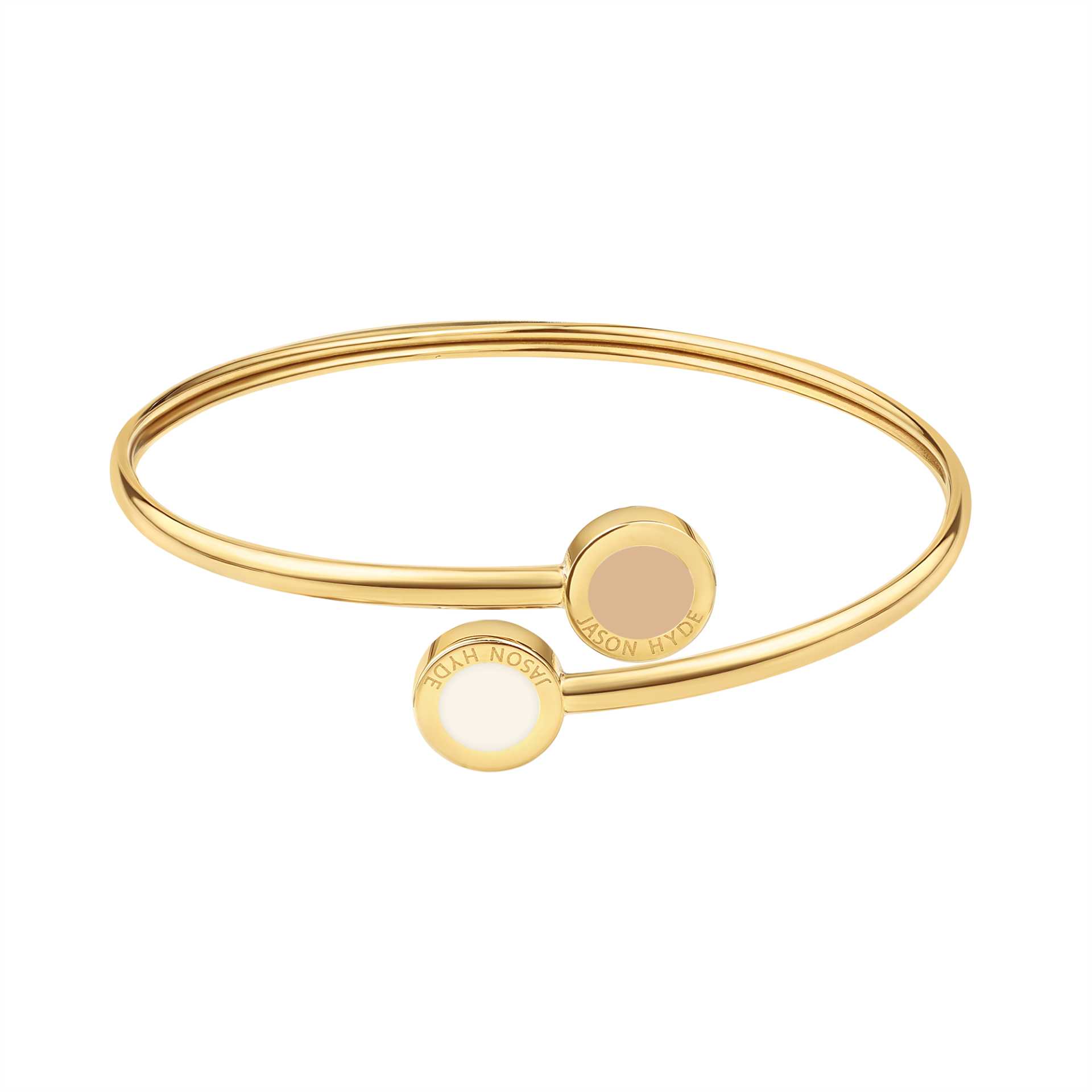 CAPUCCINO AND BEIGE CHIPS BANGLE