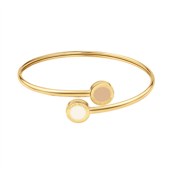 CAPUCCINO AND BEIGE CHIPS BANGLE